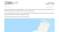 Desktop Screenshot of fullcyclerepair.co.uk